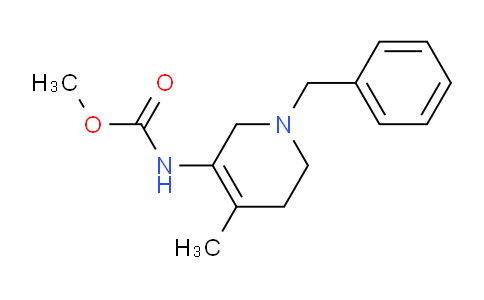 CAS No. 923036-28-6, methyl N-(1-benzyl-4-methyl-3,6-dihydro-2H-pyridin-5-yl)carbamate