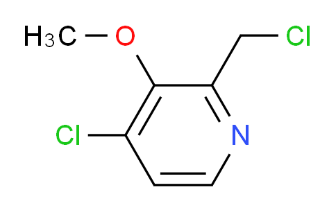 CAS No. 409098-85-7, 4-chloro-2-(chloromethyl)-3-methoxypyridine