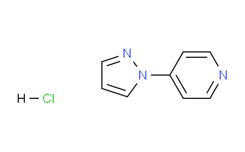CAS No. 1357589-48-0, 4-pyrazol-1-ylpyridine;hydrochloride