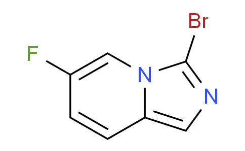 CAS No. 1781700-20-6, Imidazo[1,5-a]pyridine, 3-bromo-6-fluoro-