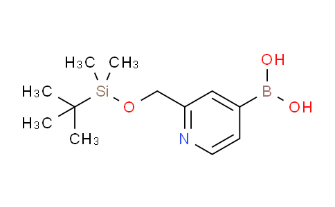 CAS No. 2377609-30-6, [2-[[tert-butyl(dimethyl)silyl]oxymethyl]pyridin-4-yl]boronic acid