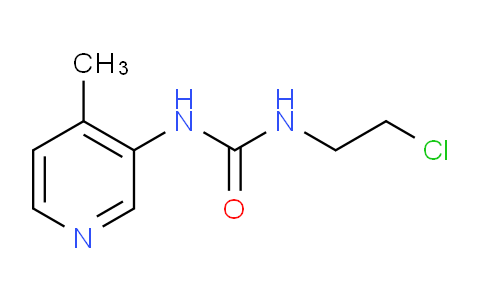 CAS No. 117298-91-6, 1-(2-chloroethyl)-3-(4-methylpyridin-3-yl)urea