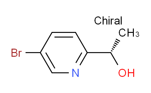 CAS No. 870694-37-4, (S)-1-(5-bromopyridin-2-yl)ethan-1-ol