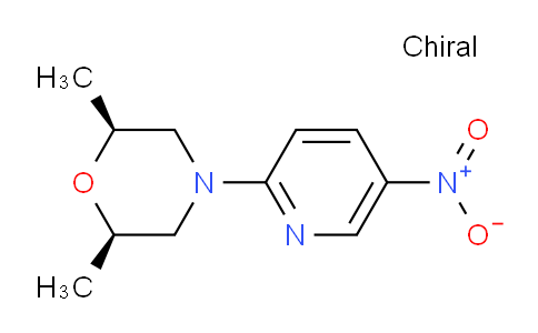 CAS No. 956699-05-1, (2R,6S)-2,6-dimethyl-4-(5-nitropyridin-2-yl)morpholine