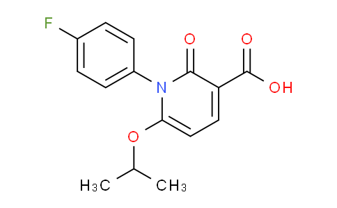 DY714346 | 2412310-93-9 | 1-(4-fluorophenyl)-1,2-dihydro-6-(1-methylethoxy)-2-oxo-3-pyridinecarboxylic acid