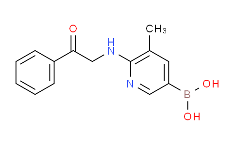 DY714352 | 446299-81-6 | [5-methyl-6-(phenacylamino)pyridin-3-yl]boronic acid