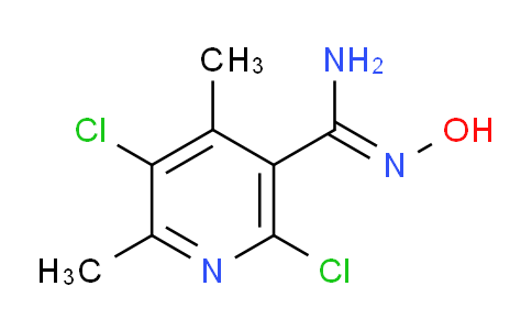 CAS No. 923288-59-9, (Z)-2,5-dichloro-N'-hydroxy-4,6-dimethylnicotinimidamide