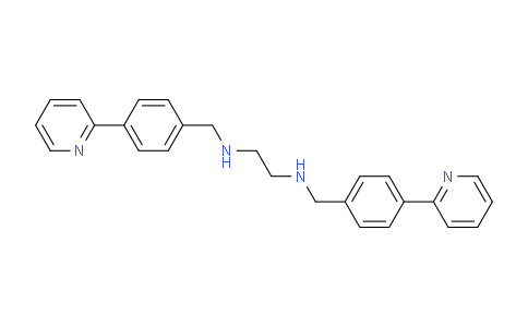 CAS No. 1507370-20-8, N1,N2-bis(4-(pyridin-2-yl)benzyl)ethane-1,2-diamine