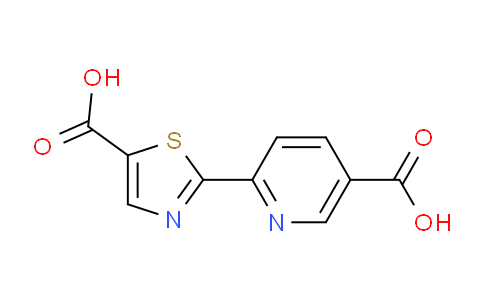 CAS No. 1821370-71-1, 2-(5-Carboxythiazol-2-yl)pyridine-5-carboxylic acid