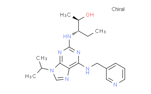 CAS No. 660822-23-1, (2R,3S)-3-((9-Isopropyl-6-((pyridin-3-ylmethyl)amino)-9H- purin-2-yl)amino)pentan-2-ol