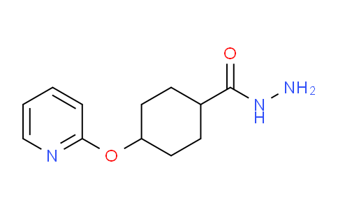 CAS No. 1228087-48-6, 4-pyridin-2-yloxycyclohexane-1-carbohydrazide