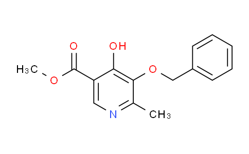 CAS No. 906657-87-2, Methyl-5-(benzyloxy)-4-hydroxy-6-methylnicotinate