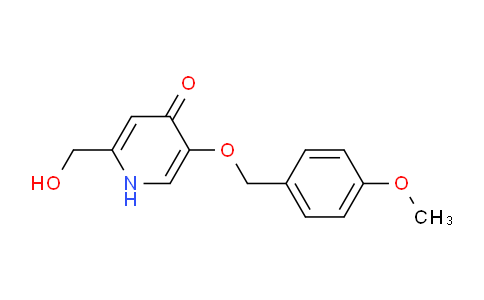 CAS No. 118679-90-6, 2-(hydroxymethyl)-5-[(4-methoxyphenyl)methoxy]-1H-pyridin-4-one