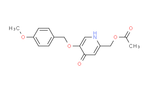 CAS No. 724788-77-6, [5-[(4-methoxyphenyl)methoxy]-4-oxo-1H-pyridin-2-yl]methyl acetate