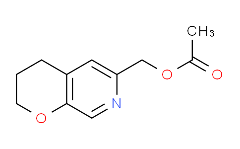 CAS No. 724790-39-0, (3,4-dihydro-2H-pyrano[2,3-c]pyridin-6-yl)methyl acetate