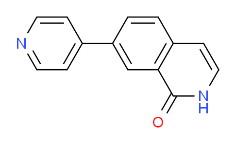 CAS No. 1417640-16-4, 1(2H)-Isoquinolinone, 7-(4-pyridinyl)-