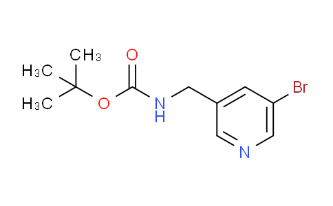 CAS No. 943722-24-5, tert-butyl ((5-bromopyridin-3-yl)methyl)carbamate
