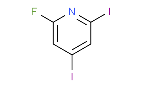 CAS No. 882170-39-0, 2,4-Diiodo-6-fluoropyridine