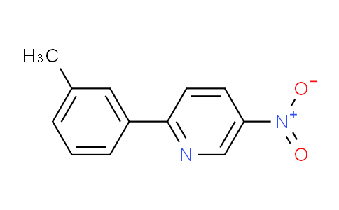 CAS No. 875232-74-9, 5-nitro-2-(m-tolyl)pyridine
