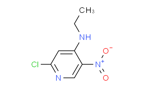 CAS No. 607373-89-7, 2-chloro-N-ethyl-5-nitropyridin-4-amine