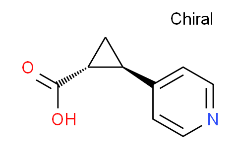 CAS No. 801149-24-6, (1R,2R)-2-pyridin-4-ylcyclopropane-1-carboxylic acid