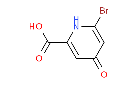 CAS No. 1393567-38-8, 6-bromo-4-oxo-1H-pyridine-2-carboxylic acid