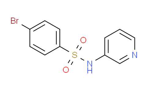 CAS No. 3665-12-1, 4-bromo-N-(pyridin-3-yl)benzenesulfonamide