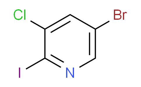 CAS No. 1159186-43-2, 5-bromo-3-chloro-2-iodopyridine