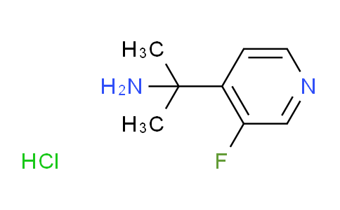 CAS No. 2442597-47-7, 2-(3-fluoropyridin-4-yl)propan-2-amine hydrochloride