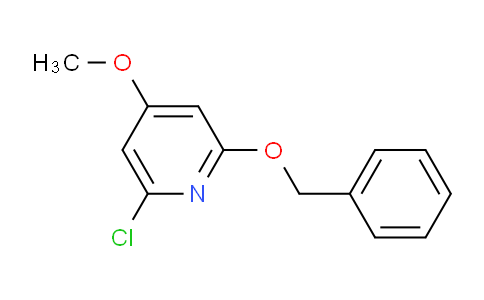 CAS No. 175422-03-4, 2-(benzyloxy)-6-chloro-4-methoxypyridine