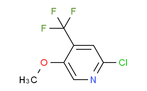 CAS No. 1807062-93-6, 2-chloro-5-methoxy-4-(trifluoromethyl)pyridine