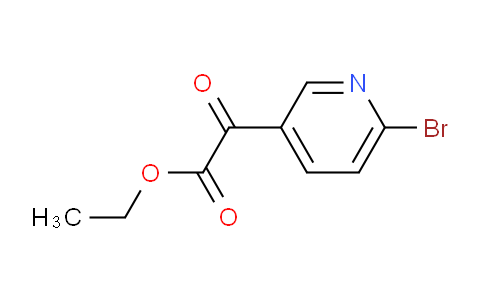 CAS No. 745816-48-2, Ethyl 2-(6-bromopyridin-3-yl)-2-oxoacetate