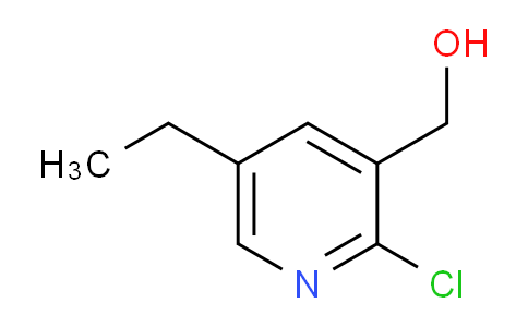 CAS No. 1205671-57-3, 2-chloro-5-ethyl-3-pyridinemethanol