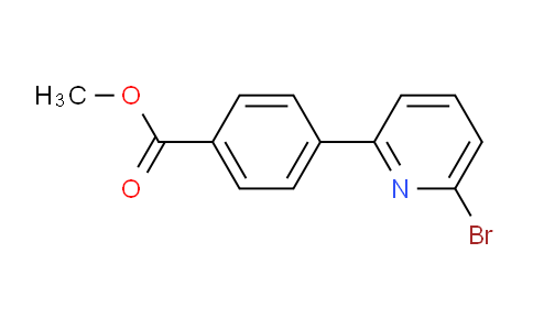CAS No. 395642-35-0, methyl 4-(6-bromopyridin-2-yl)benzoate