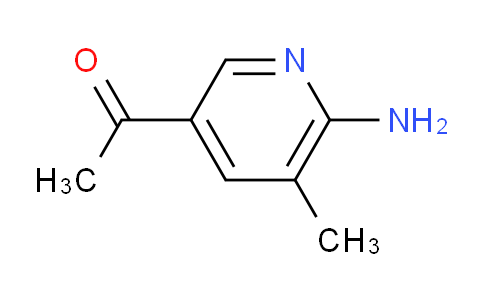 CAS No. 1033202-96-8, 1-(6-Amino-5-methylpyridin-3-yl)ethanone