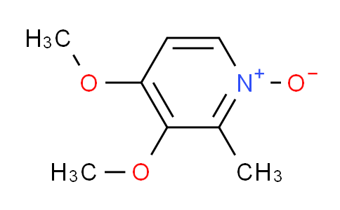 CAS No. 72830-07-0, 3,4-dimethoxy-2-methylpyridine 1-oxide