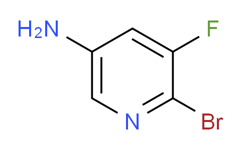 CAS No. 1256276-41-1, 5-Amino-2-bromo-3-fluoropyridine