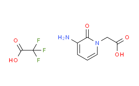 CAS No. 1373519-47-1, 3-Amino-1-carboxymethyl-pyridin-2-one tfa