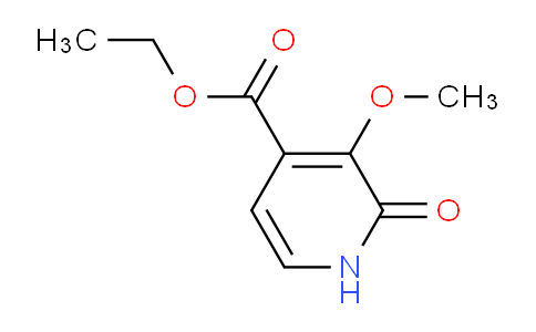 CAS No. 1429217-39-9, Ethyl 3-methoxy-2-oxo-1,2-dihydropyridine-4-carboxylate