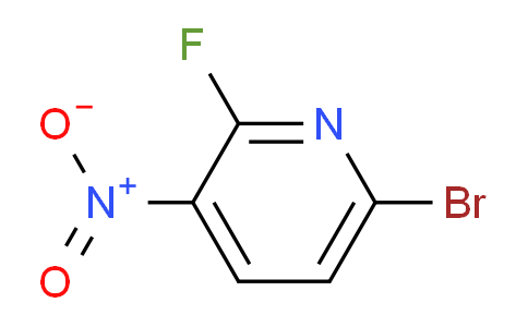 CAS No. 1417333-87-9, 6-Bromo-2-fluoro-3-nitropyridine