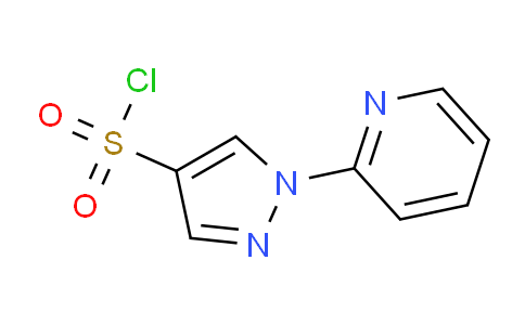 CAS No. 1097223-12-5, 1-(2-Pyridinyl)-1H-pyrazole-4-sulfonyl chloride