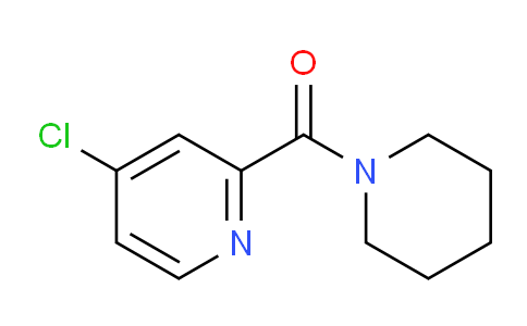 CAS No. 852851-85-5, 4-Chloro-2-(piperidin-1-ylcarbonyl)pyridine
