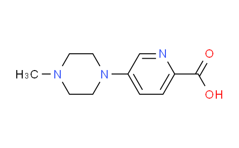 CAS No. 892501-96-1, 5-(4-methylpiperazin-1-yl)picolinic acid