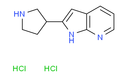 CAS No. 1001069-32-4, 2-Pyrrolidin-3-yl-1h-pyrrolo[2,3-b]pyridine dihydrochloride