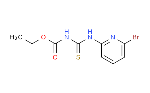 CAS No. 1010120-59-8, Ethyl (6-bromo-pyridin-2-ylamino)carbonothioylcarbamate