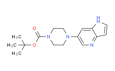 CAS No. 1015609-59-2, tert-Butyl 4-(1h-pyrrolo[3,2-b]pyridin-6-yl)piperazine-1-carboxylate