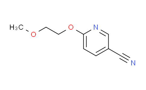CAS No. 1016772-36-3, 6-(2-Methoxyethoxy)pyridine-3-carbonitrile