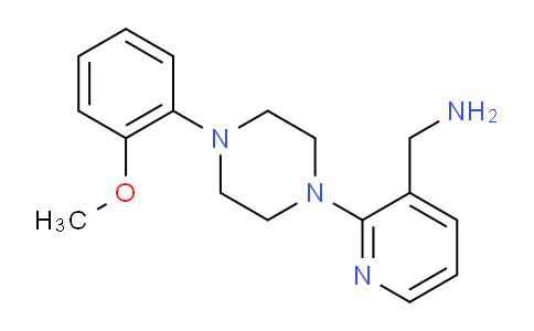 CAS No. 1016789-91-5, ((2-[4-(2-Methoxyphenyl)piperazin-1-yl]pyridin-3-yl)methyl)amine