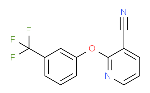 CAS No. 1019119-96-0, 2-[3-(Trifluoromethyl)phenoxy]pyridine-3-carbonitrile