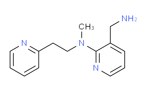 CAS No. 1019346-46-3, 3-(Aminomethyl)-n-methyl-n-(2-pyridin-2-ylethyl)pyridin-2-amine